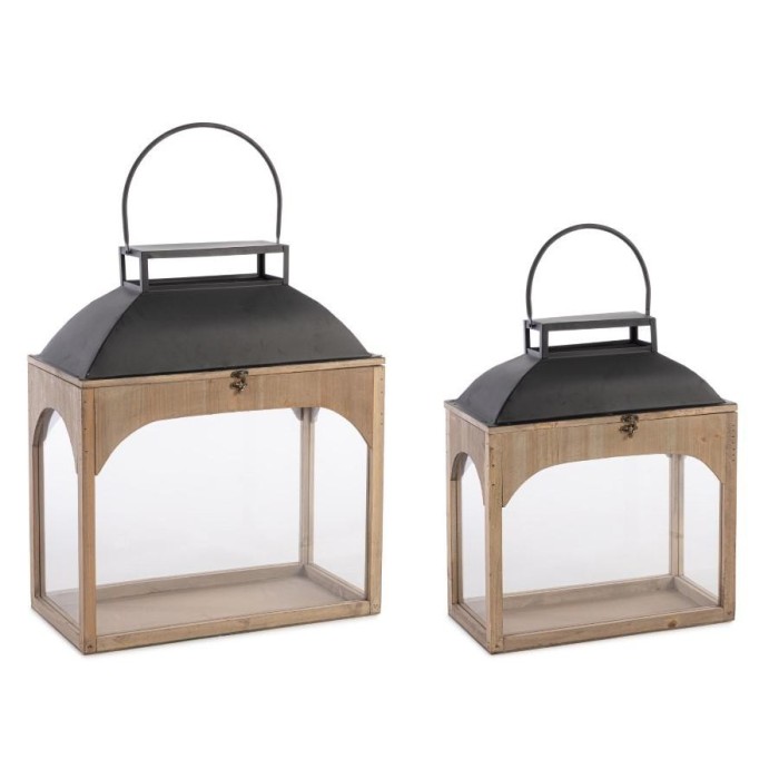 SET 2 LANTERNE SHAYRA RETT BLA